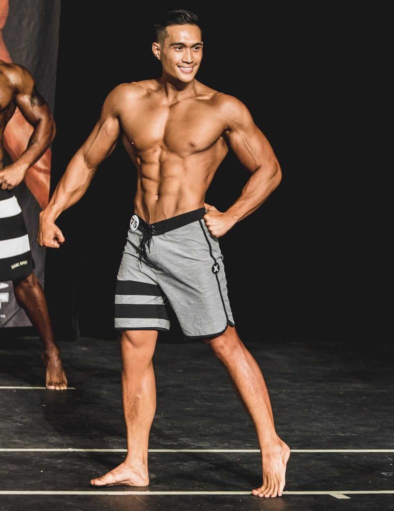 Self coached 1st place winner in Men’s Physique in Naturalmania WNBF 2018